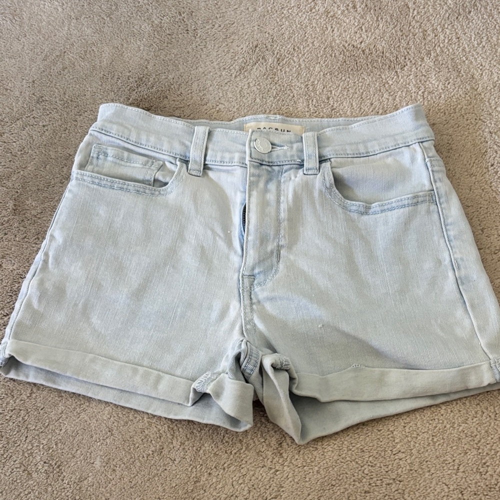 PacSun Light Wash Jean Shorts